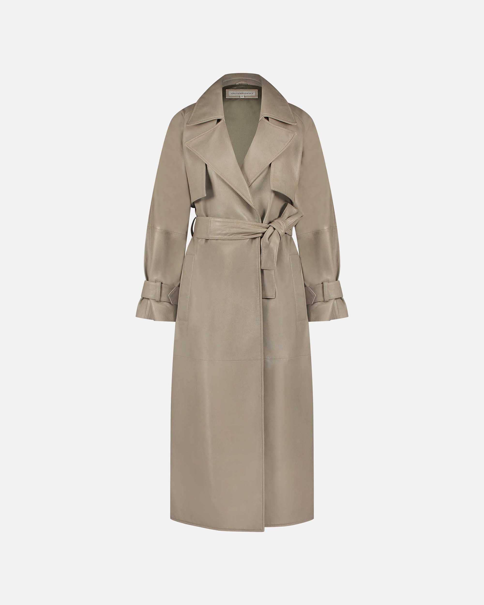 Amsterdam Heritage Leather Belts, Bags, Jackets & Apparel - Wholesale Leather Jacket - Women's - Venice | Leather Trench Coat