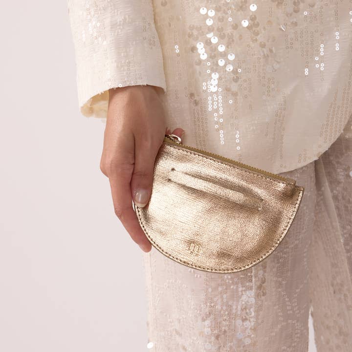 Maradji - Wholesale Coin Purse - Women's - SIMONE COPPER-GOLD LEATHER WALLET0