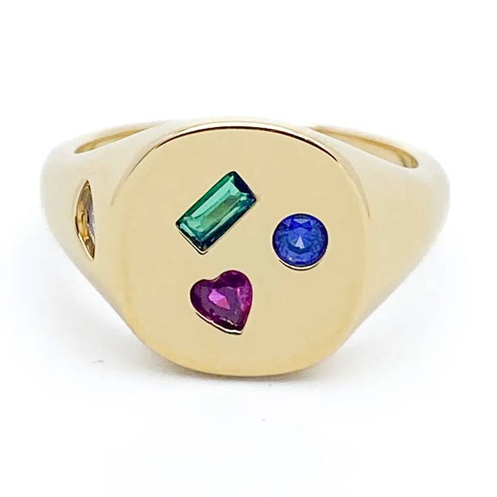 Romantisk rosensigill för wholesale av Sentiments bijoux