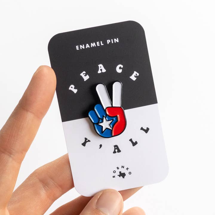 Texas Peace Pin - Classic for wholesale by ROBNKO