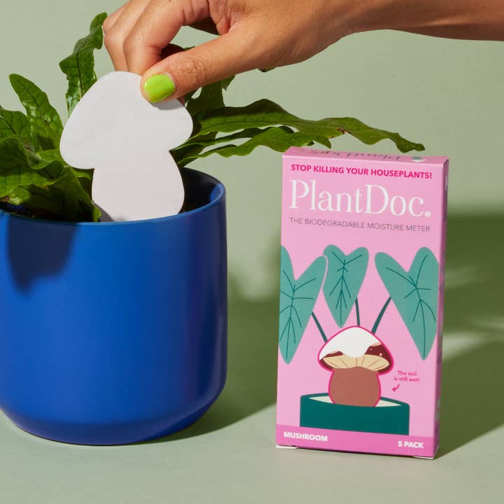 PlantDoc - Wholesale Garden Tool - Mushroom PlantDoc: Color-Change Plant Moisture Meter