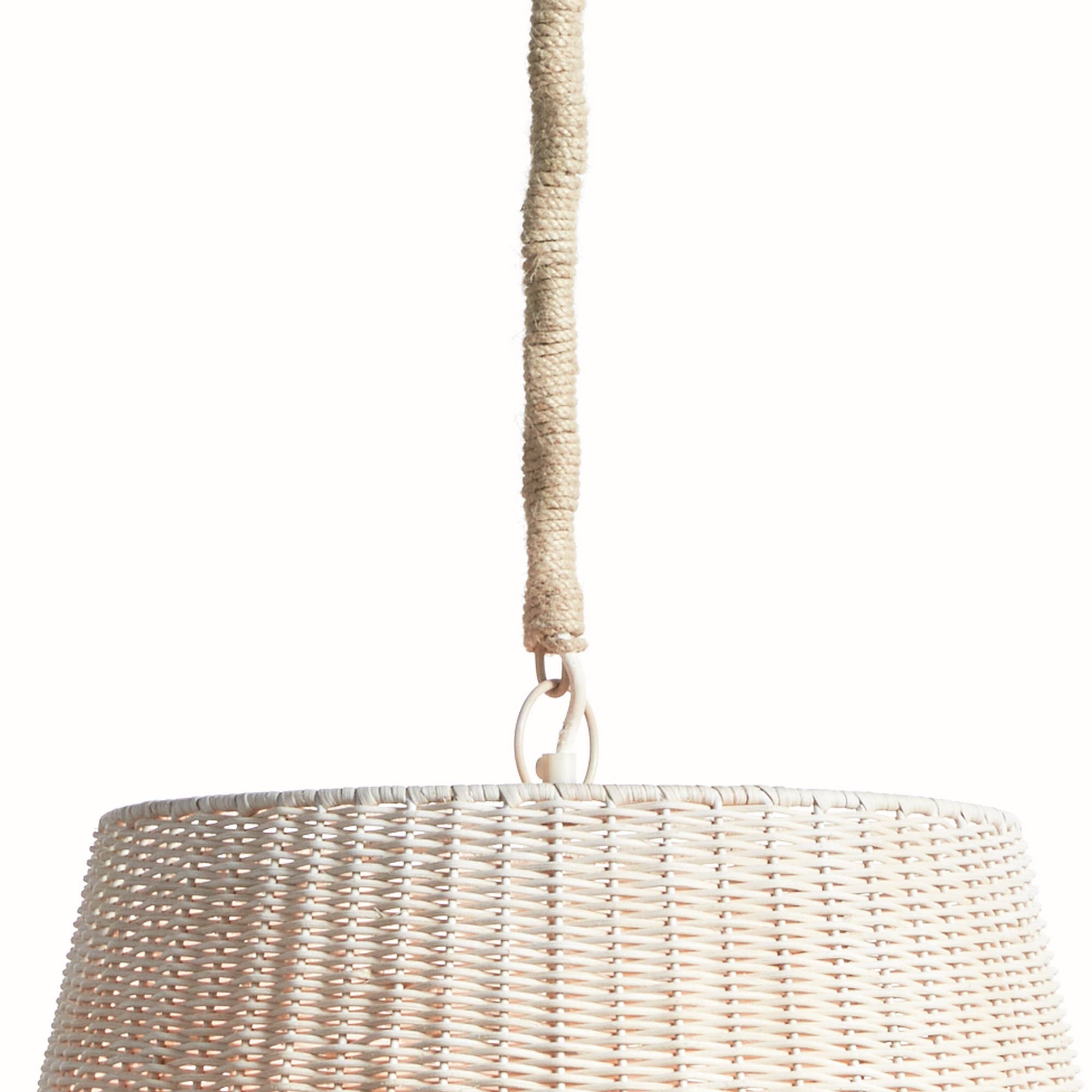 Beige Linette Rattan Pendant Large for wholesale on Faire1