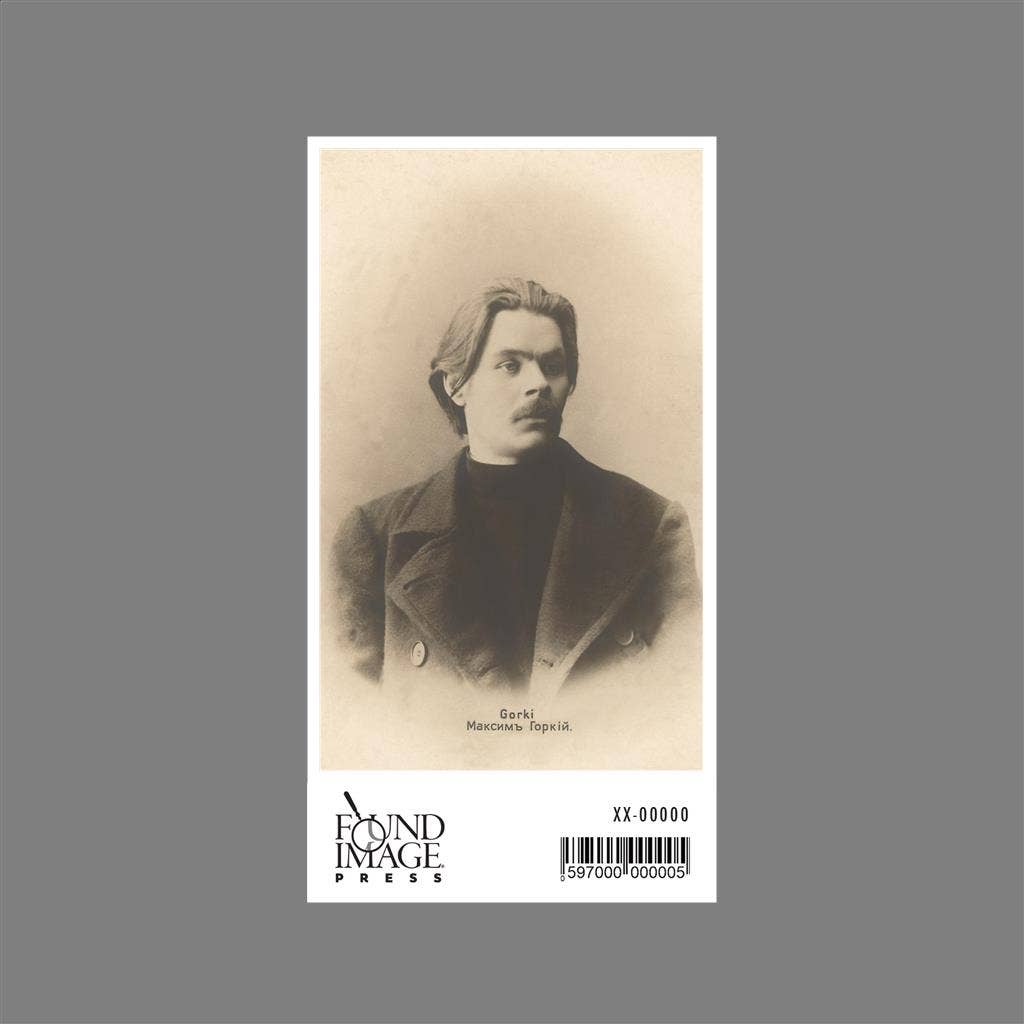 Found Image Press - Wholesale Sticker - Sticker LT-25 Maxim Gorky1