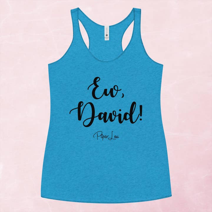 Piper Lou Collection - Wholesale Tank Top - Women's - Ew David Graphic Tank Top1