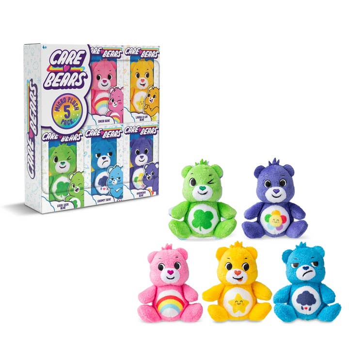 Care Bears Micro Plush 5-Pack Treasure Box for wholesale by Basic Fun! UK