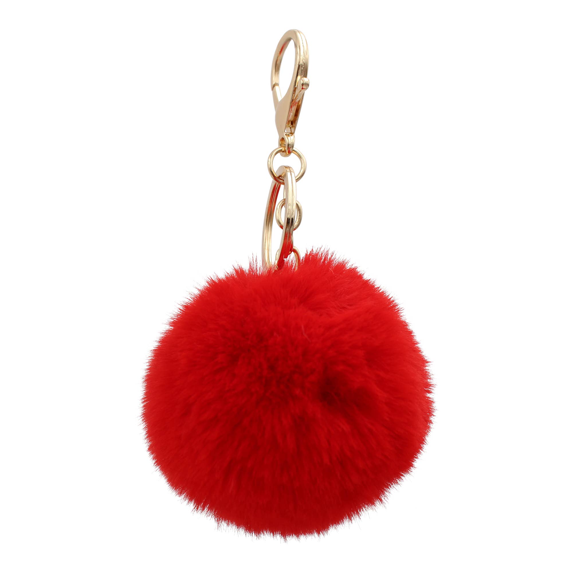 Real Sic – wholesale Keychain – Unisex – Cute Colorful Pom Pom Key chain - Fuzzy Key chain13