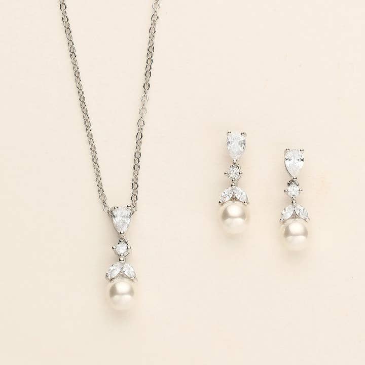 allureweddingjewelry - Wholesale Dangle Earrings - Kathy Dainty Pearl Earrings7