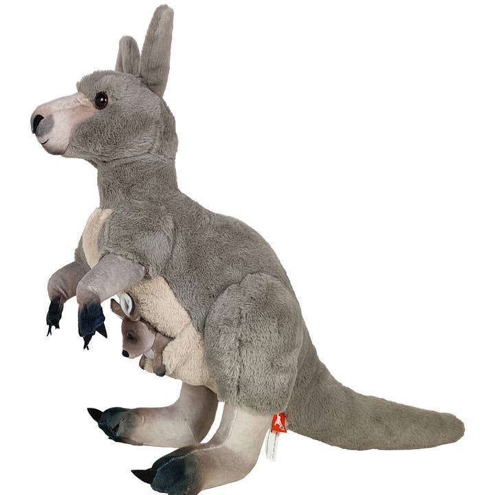Wild Republic - Wholesale Stuffed/Plush Toy - Kids & Baby - Artist Kangaroo Stuffed Animal 15"