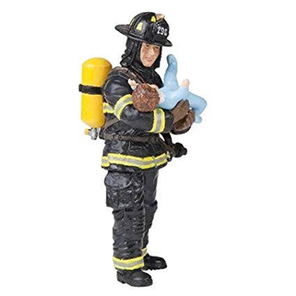 US Fireman With Baby for wholesale by Papo