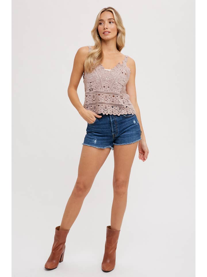 Bluivy – wholesale Camisole – Women′s – CROCHET CAMI TOP11