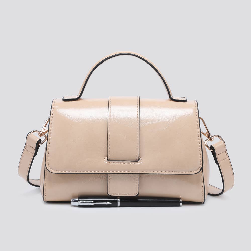 House of Milano - Wholesale Top Handle Bag - Women's - 25048 Vegan Leather Mini Crossbody Bag11