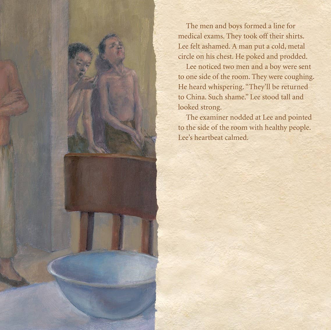 Sleeping Bear Press - Wholesale Middle Grade Book (9-12) - Paper Son: Lee's Journey to America Picture Book3