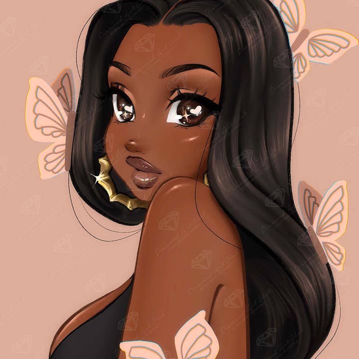 Shea Butterfly Babe for wholesale by Diamond Art Club