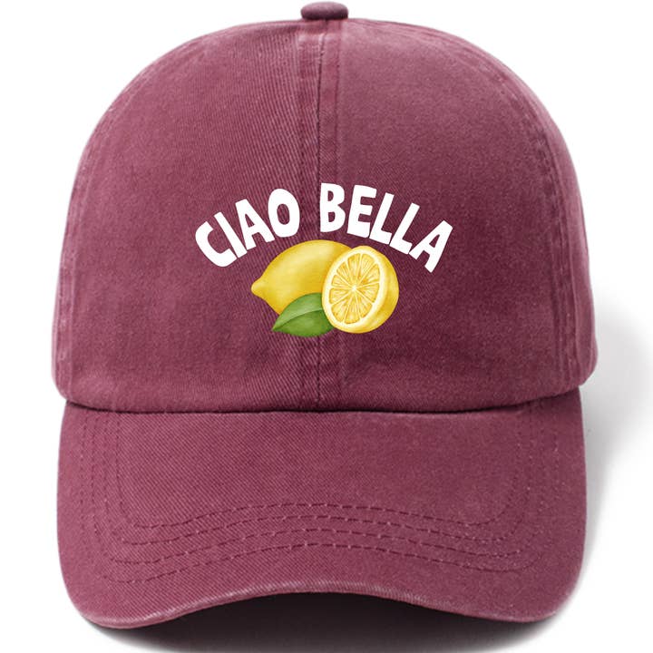 Pippa & Ky - Wholesale Baseball Cap - Women's - Ciao Bella Baseball Cap3