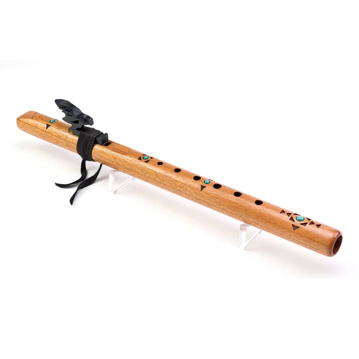 High Spirits Flutes – wholesale Musikinstrument – Sparvhök 'A' Spansk Ceder med Turkos