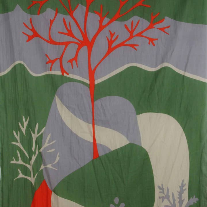 Les Belles Vagabondes - Wholesale Beach Bag - Luna Khaki Upcycling Bag Cotton Tote3