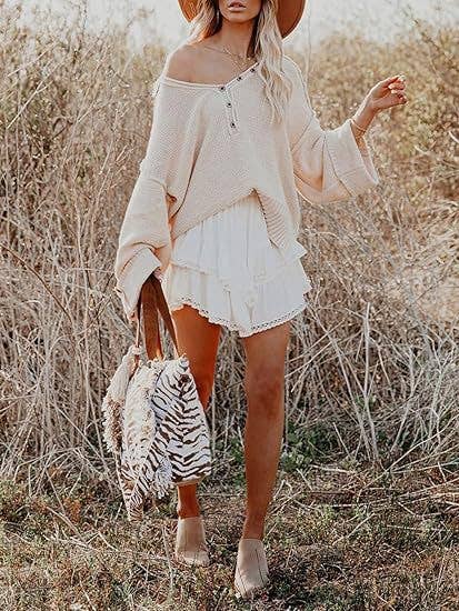 Suhkasana - Wholesale Skirt - Women's - Women's High-Waist Layered Cake Skirt – Summer Casual Mini Skirt24