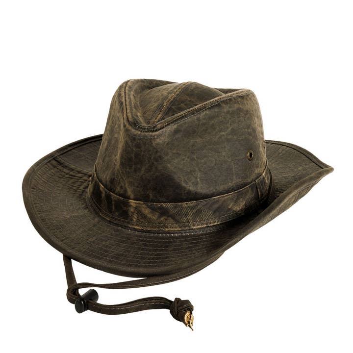 Black UPF 50+ Safari Outback Sun Hat - Style Arden for wholesale on Faire3