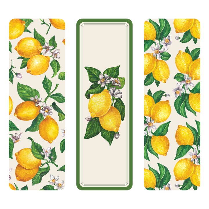 Lemon Bookmarks for wholesale by Hester & Cook - Stationery