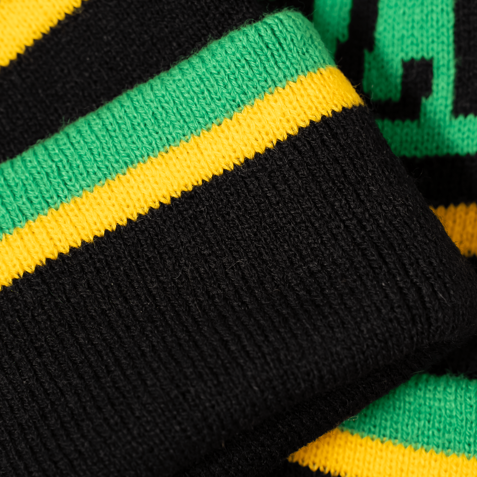 OddBalls – wholesale Beanie – Unisex – Black | Yellow | Green - Bobble Hat1