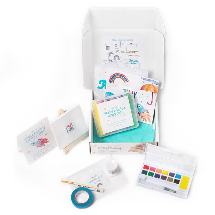 Tiny Easel - Wholesale Art Set - Kids & Baby - Tiny Easel Traveler Box0