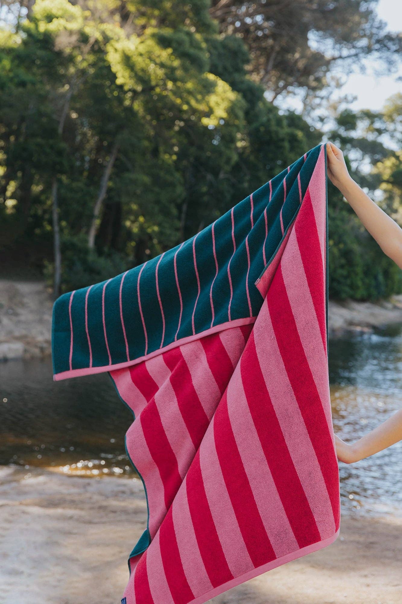 Torres Novas - Wholesale Beach Towel - Toalha de Praia Rosa Pena2