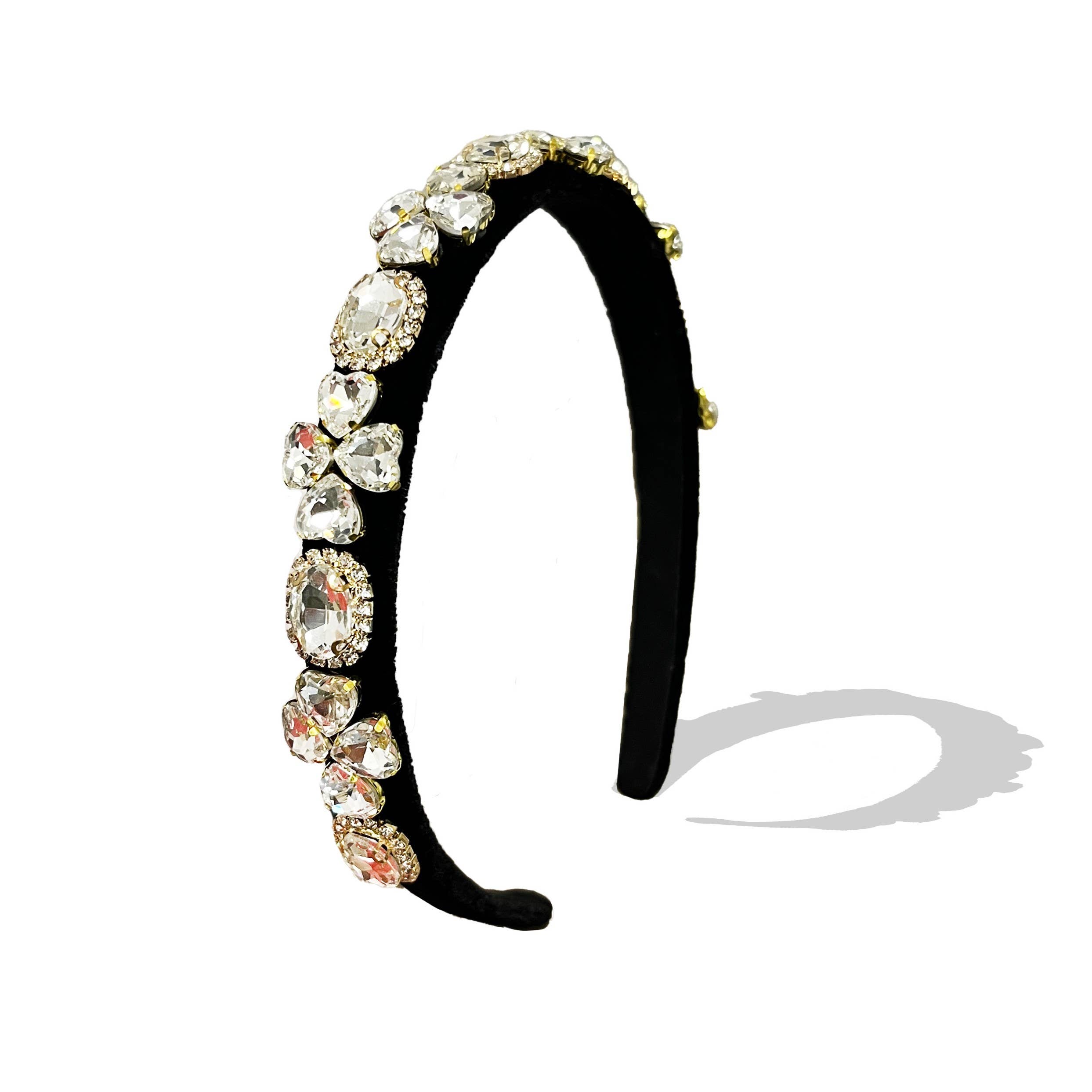 AMORINO SRL - Vendita all'ingrosso Fascia per capelli - Donna - Accessori Per Capelli Con Zirconia E Strass - PP23104E7710