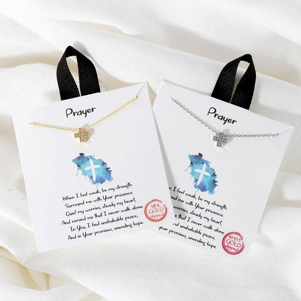 Oblige by G - Wholesale Pendant/Charm Necklace - 18K Gold White Dipped BJN-01798 01803 018001