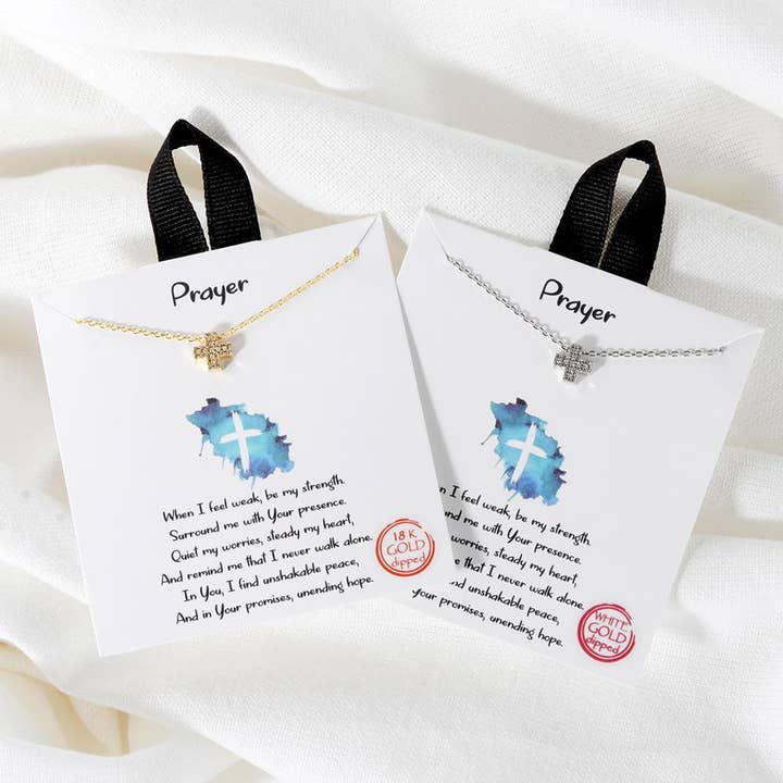 Oblige by G - Wholesale Pendant/Charm Necklace - 18K Gold White Dipped BJN-01798 01803 018001