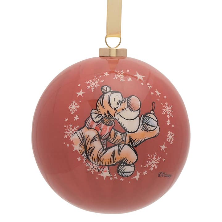 WIDDOP and Co. - Vente Décoration de Noël - Disney Winnie l'Ourson Lot de 12 boules de Noël5