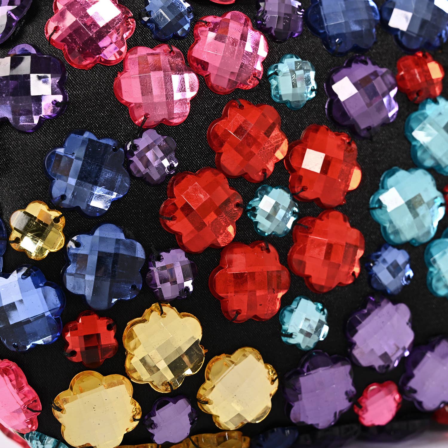 PEACH ACCESSORIES - Wholesale Clutch - Dames - 0705 avondclutch met meerkleurige kristallen7