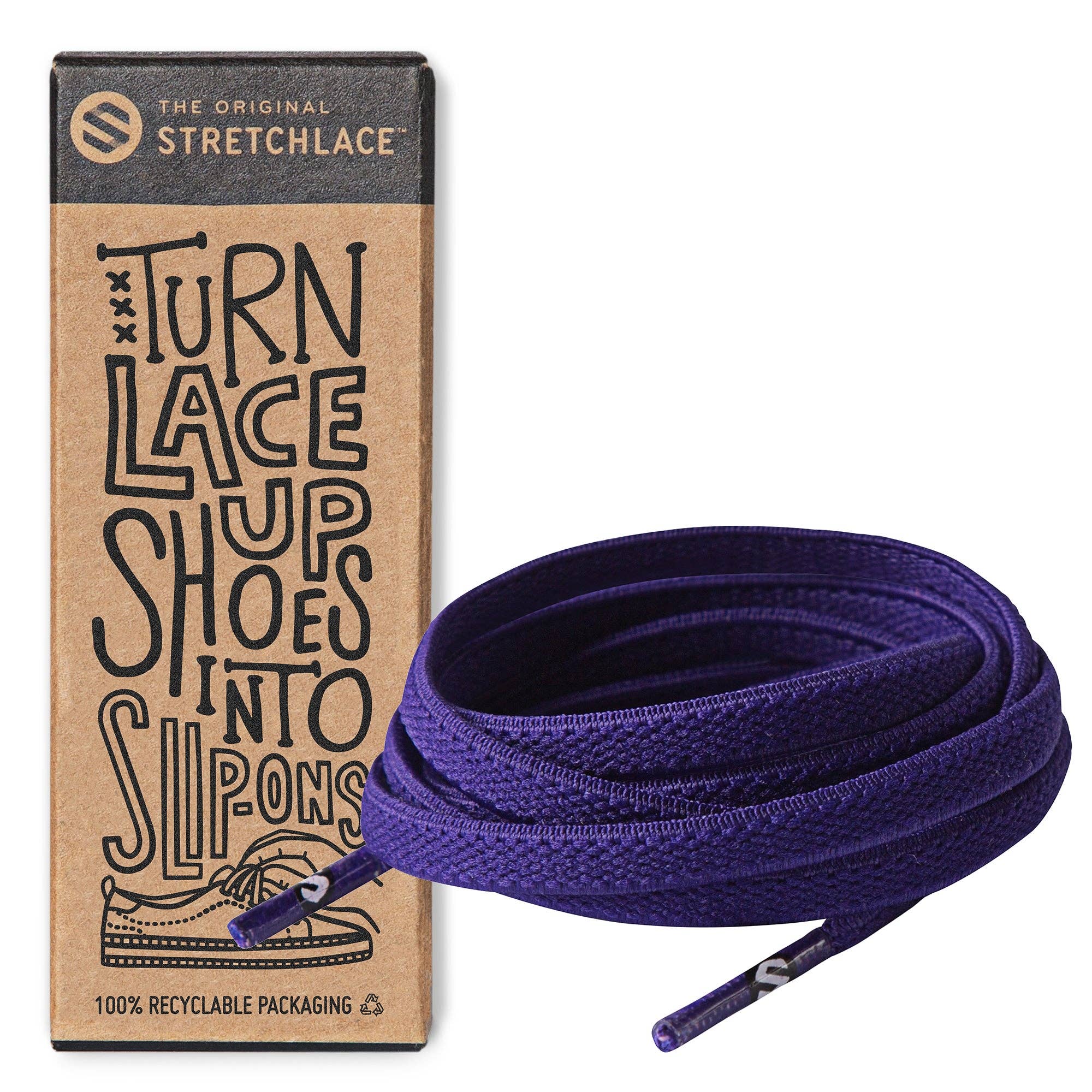 The Original Stretchlace - Vendita all'ingrosso Lacci per scarpe - Unisex - Lacci per scarpe elastici piatti84