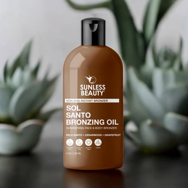 NIEUW! Sol Santo Bronzing Body Oil voor wholesale door Sunless Beauty
