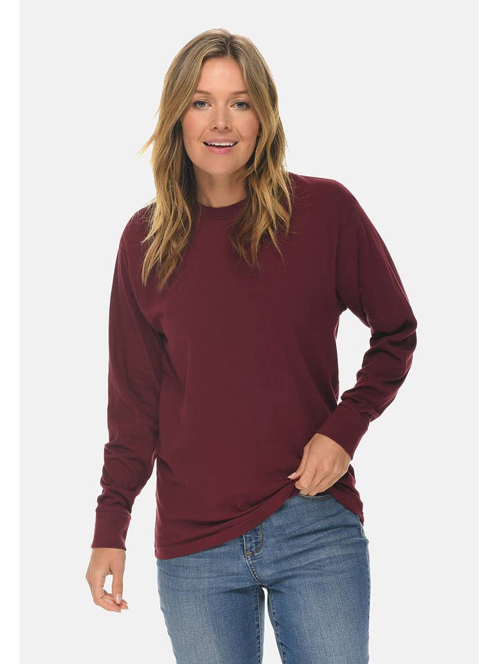 Lane Seven Apparel - Vendita all'ingrosso Maglietta - Uomo - Maglietta girocollo a maniche lunghe71