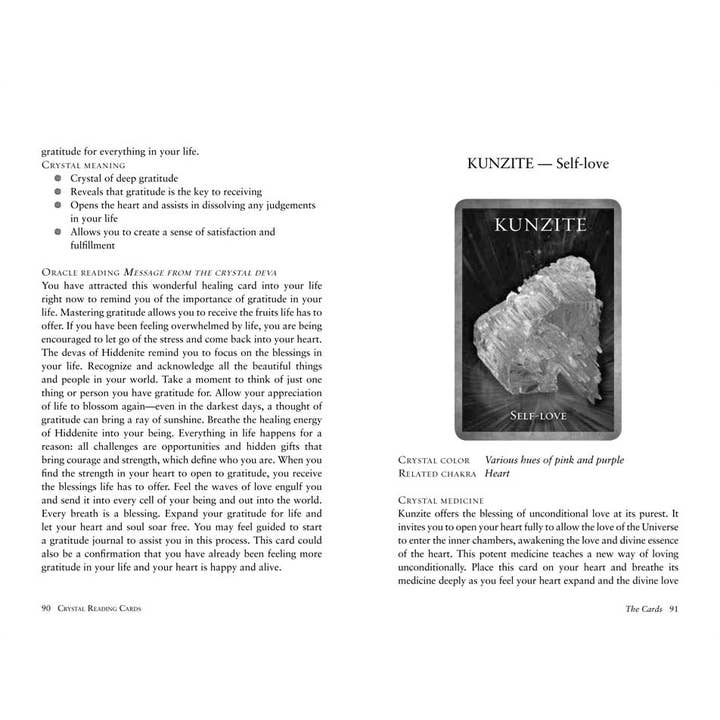 Union Square & Co. - Wholesale Tarot Cards - Crystal Reading Cards by Rachelle Charman