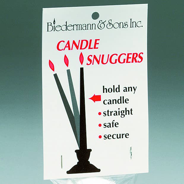 Biedermann & Sons - Wholesale Candle Holder - Foam Candle Huggers: 12 pkgs of 8 pieces0
