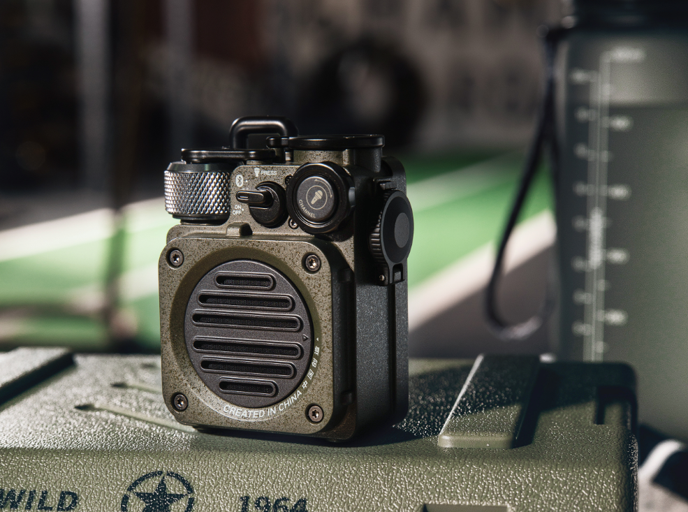 Muzen - Wholesale Speakers - MUZEN Wild Mini Rugged Outdoor Portable Bluetooth Speaker3