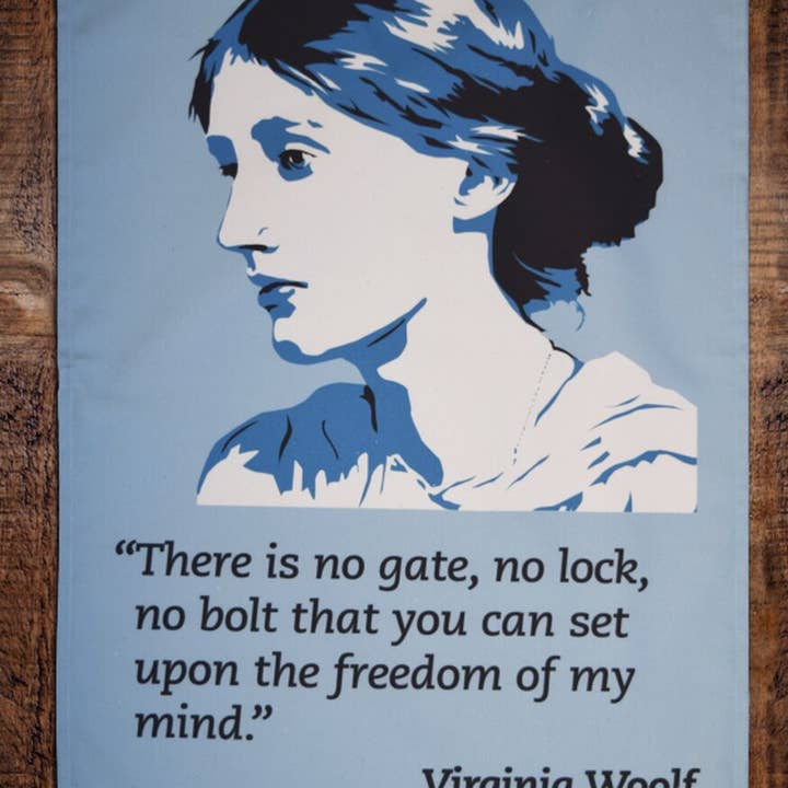 Radical Tea Towel North America - Wholesale Tea Towel - Virginia Woolf Tea Towel