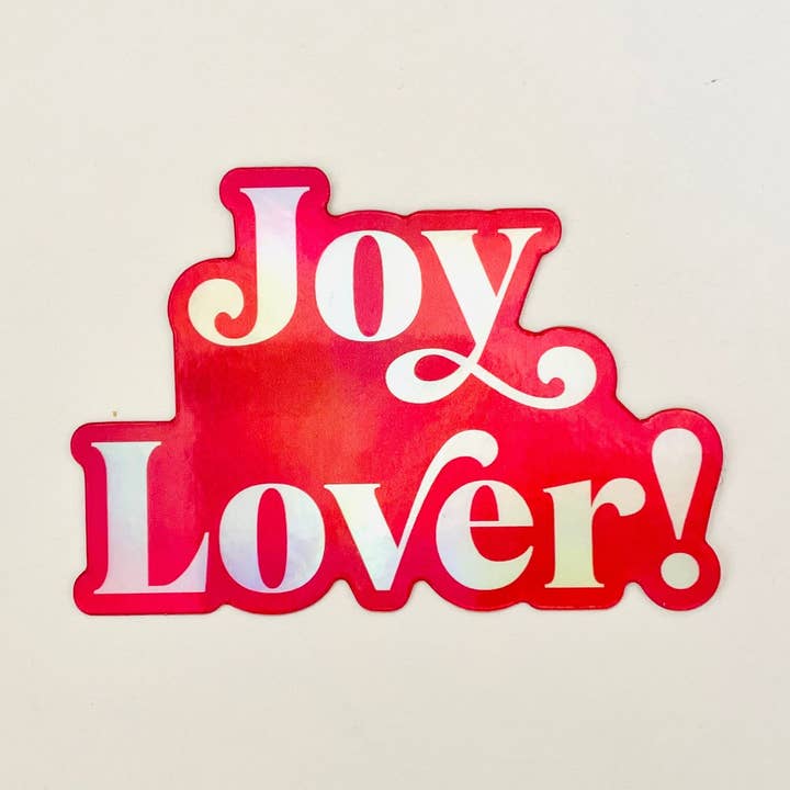 Autocollant - JOY LOVER pour la vente par Pneu Paper // Lovely Why Isle