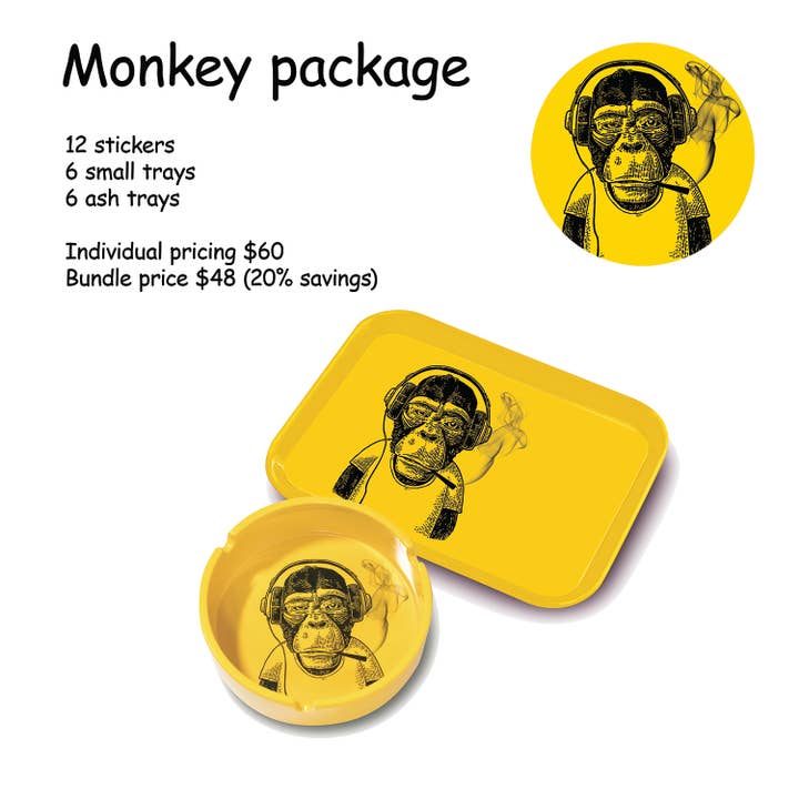 Lot de Singes Sélectionnés (Copie) pour la vente par High Jimmie