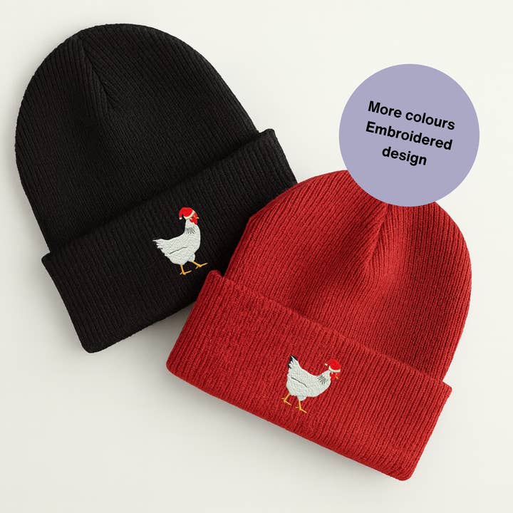 Christmas Chicken Beanie hat - unisex beanie hat and other Purchase wholesale eastern chicken masala. Free returns & net 60 terms on Faire trending on Faire.
