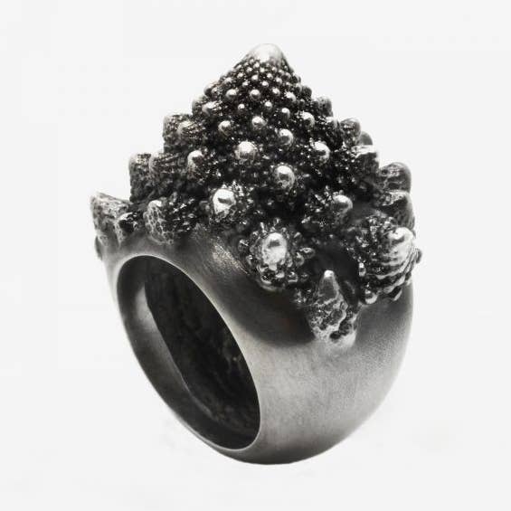 Anel “repolho Romanesco” por atacado de Bijouterie & Charcuterie