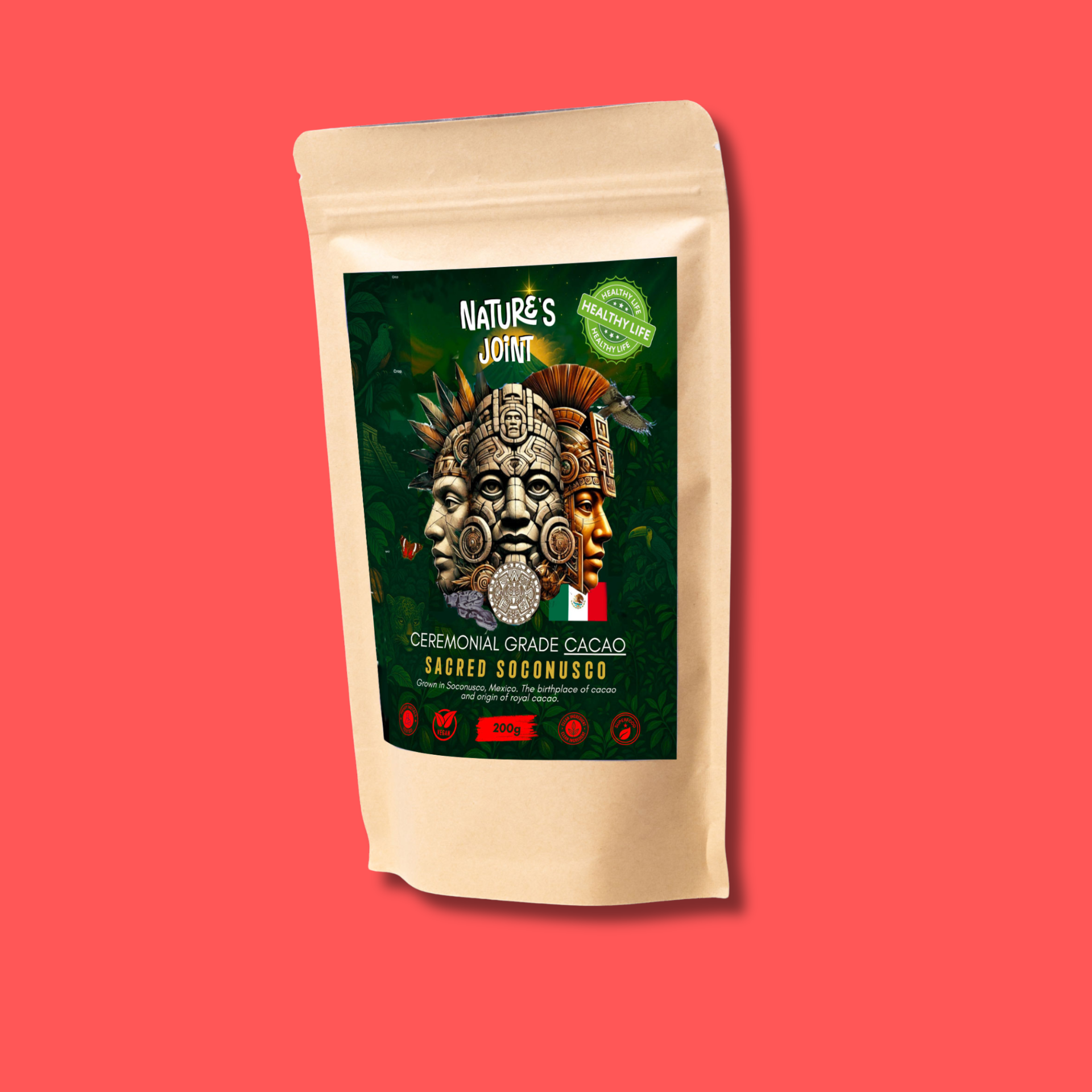 Natures Joint – Engroshandel Varm kakaoblanding – FORUDBESTIL - Mexicansk Ceremoniel Kakao1