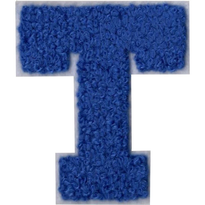 Patch Points - Wholesale Patch - Royal Blue Chenille Iron on Letters19