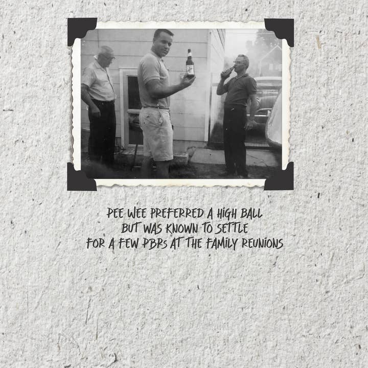 Jennifer Geiger Art & Design - Wholesale Everyday Greeting Card - Pee Wee Preferred Highballs Greeting Card4