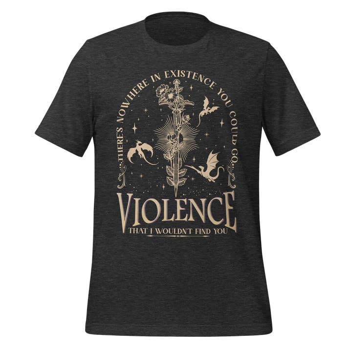 MagicMerchEmporium - Wholesale T-Shirt (Graphic) - Women's - Find You in Violence Tee1