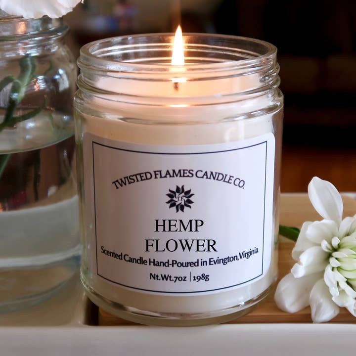 Hemp Flower for wholesale by Twisted Flames Candle Co. LLC.