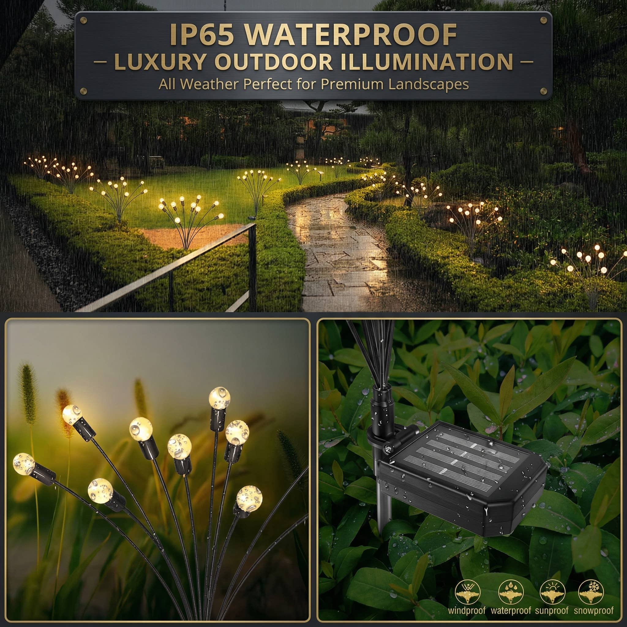 BRECK + FOX - Wholesale Outdoor/Lawn Light - Solar Swaying Garden Lights9