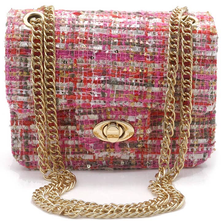 Q-C4.1 BAG911-002-3 Pu Tas met Stof 18.5x13.5x voor wholesale door Menga Trading