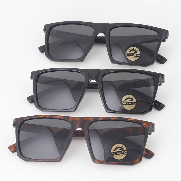Polarized Square Sunglasses for wholesale by 3AM BY H&D ACCESSORIES